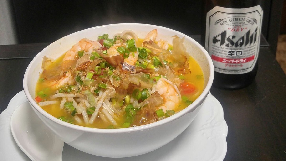 knoxkaizen's tweet image. Check out Tonight's Special:
Soba Noodles in a Roasted Squash Broth with Sauteed Shrimp &amp;amp; Farmer's Market Vegetables