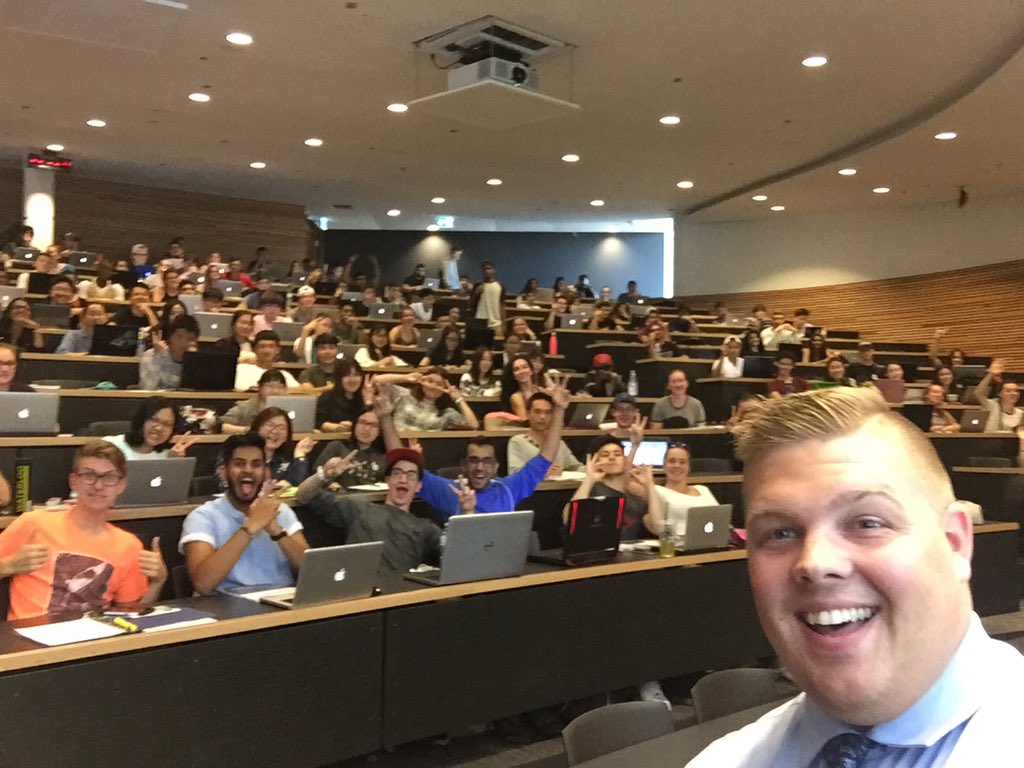 b_vandam's tweet photo. @BU111_WLU I think I have the section with the most energy! P1 is an awesome section! #LazaridisLeaders #BU111 https://t.co/qkwrP2WvBs