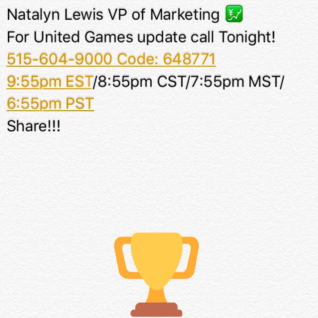 UG Affiliate tweet media