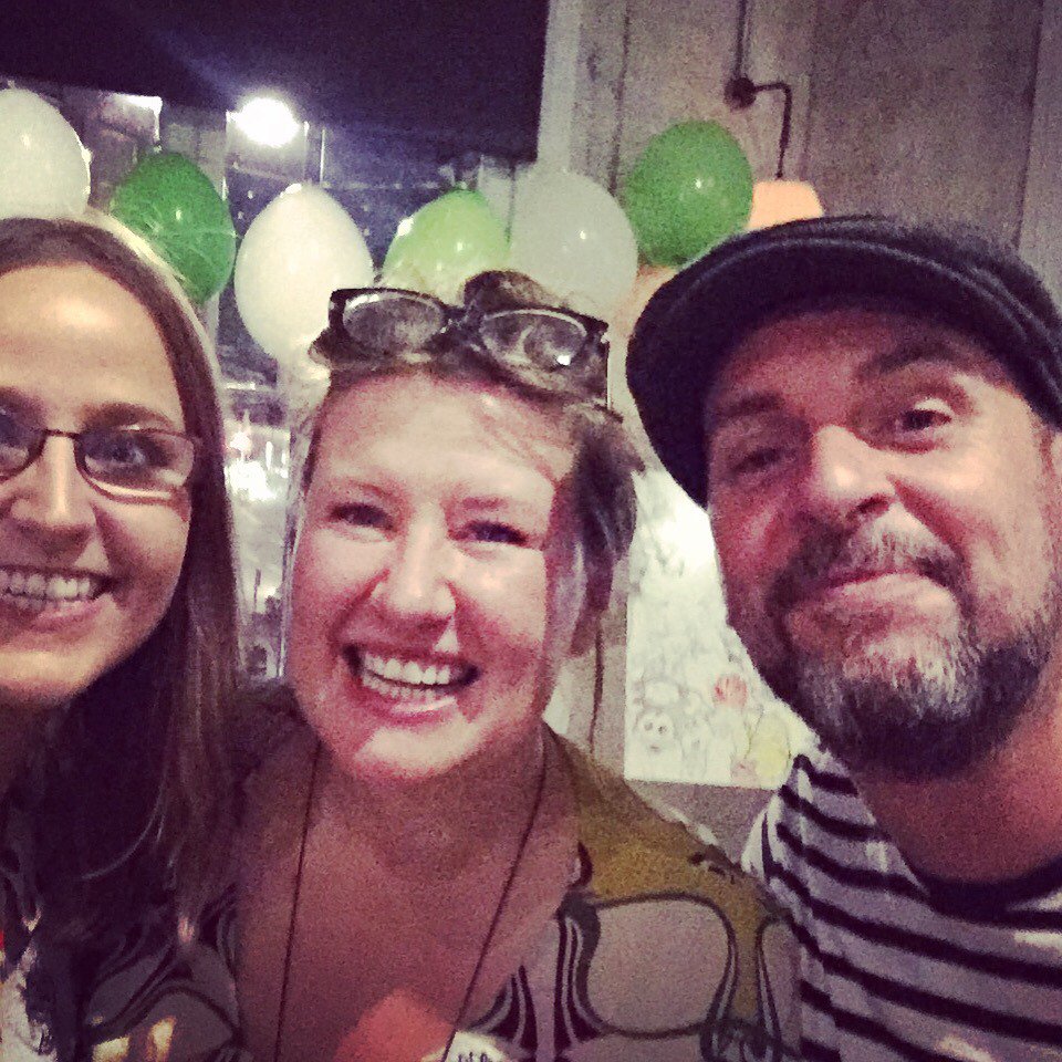 BrionyMaySmith's tweet photo. Had a lovely time with @_emmacarlisle @jillcalder and @spinktank to name a few lovely folk at #drawitcolouritbeasts https://t.co/0kSrHOActR
