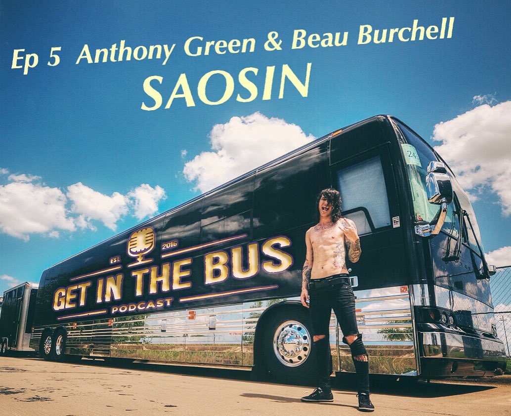 GetInTheBus's tweet photo. Ep 5 w/ @AnthonyGreen &amp; Beau Burchell is up NOW! Download,listen, RT &amp; tell ur pals 🚌🤘🏾

👉🏾 https://t.co/sCy1lvfqOk https://t.co/bRKiocdKJp