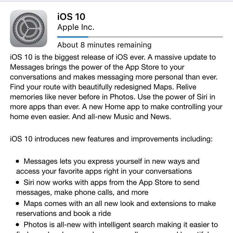 alterITguy36's tweet image. Waiting.... #ios10 #softwareupdate #hopeitsbetter