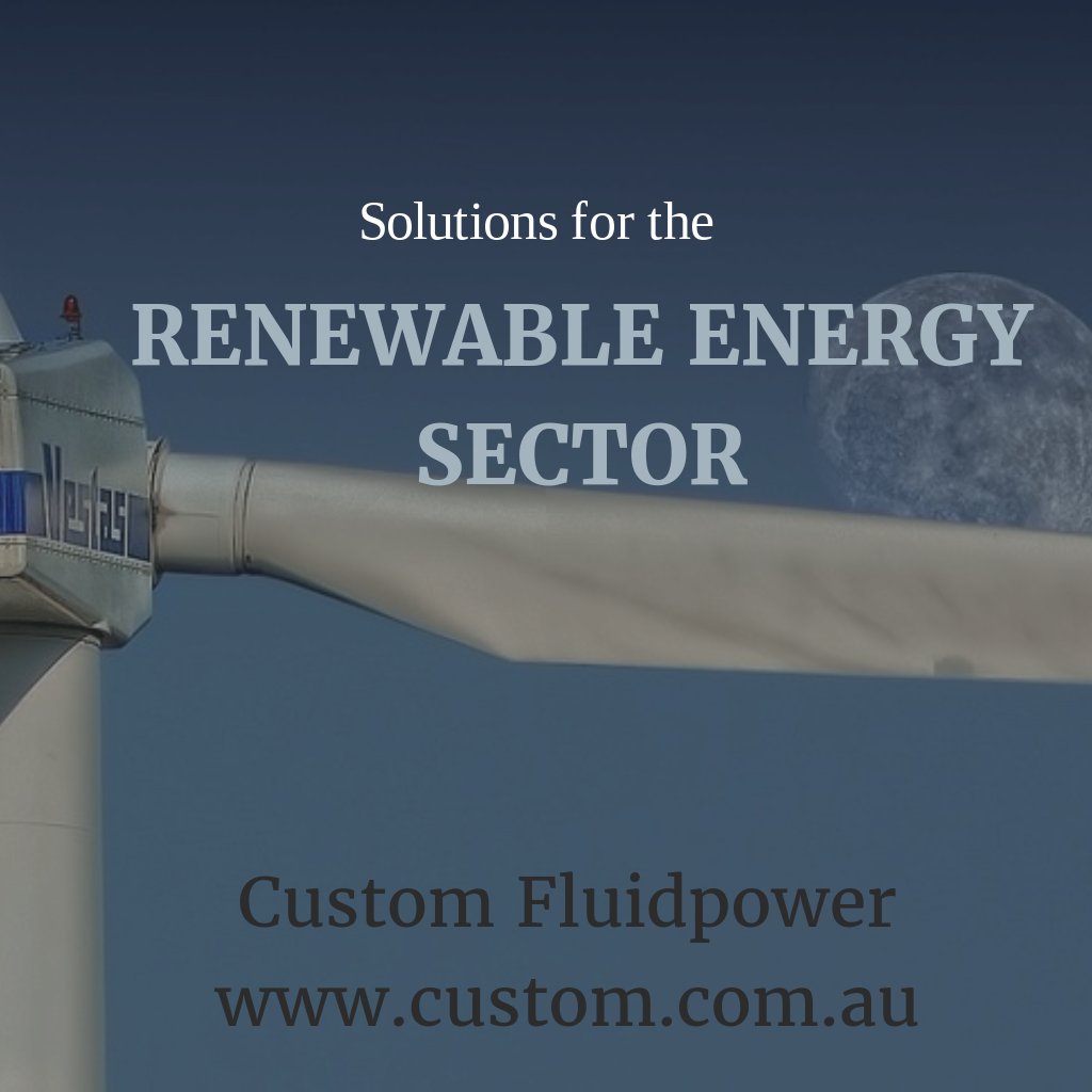 CustomFP's tweet photo. Servicing the #renewable #energy sector #customfluidpower https://t.co/Uvj0H9qQZK