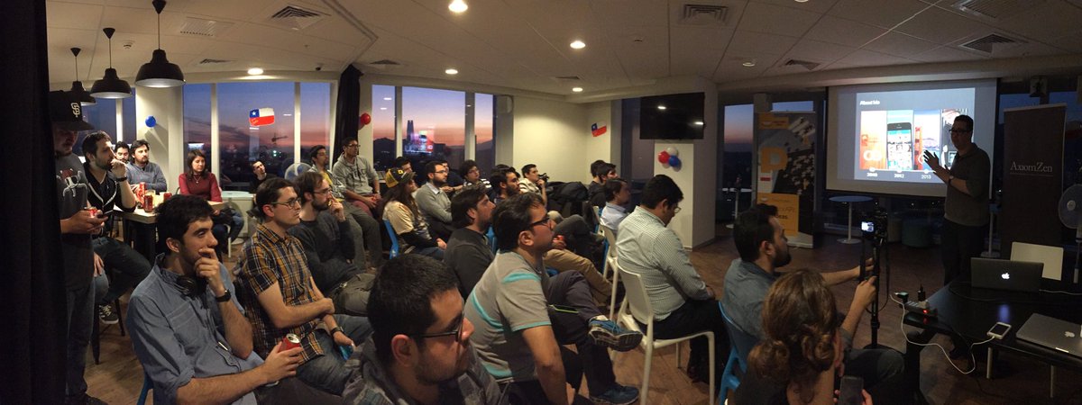 Excelentes speakers y lleno absoluto en #iOSLove en las oficinas de <a href="/MeliDevelopers/">Developers Mercado Libre</a>