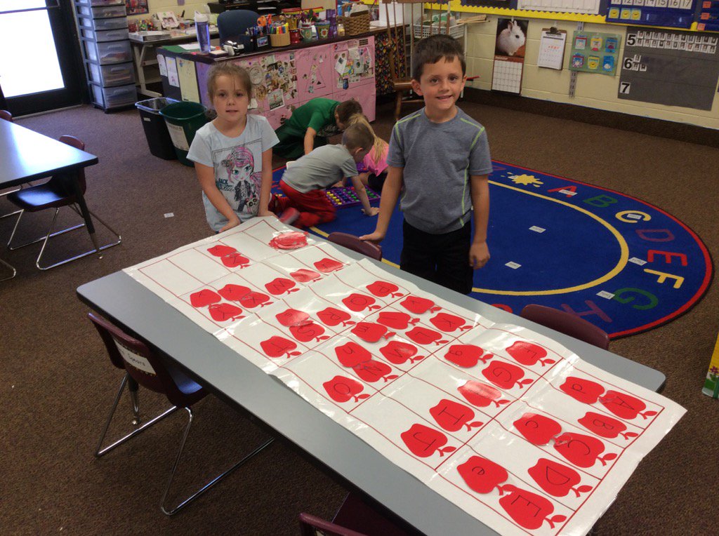 shoustonk's tweet photo. This dynamic duo did a great job naming and matching lowercase and capital letters! #hooray4harris #gcscpride https://t.co/haR8ua3MfU