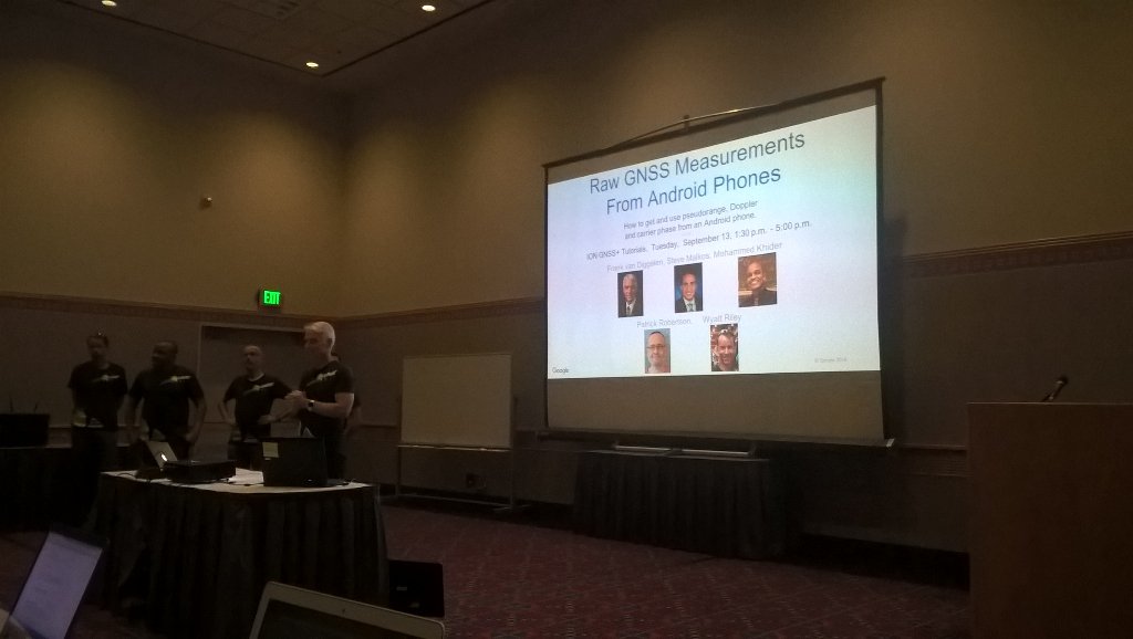 alfredofav's tweet photo. Amazing experience attending the @google #android #GNSS hands-on tutorial at #ION2016 @ionavigation @IsmbOnweb https://t.co/s3SXKwjsNy