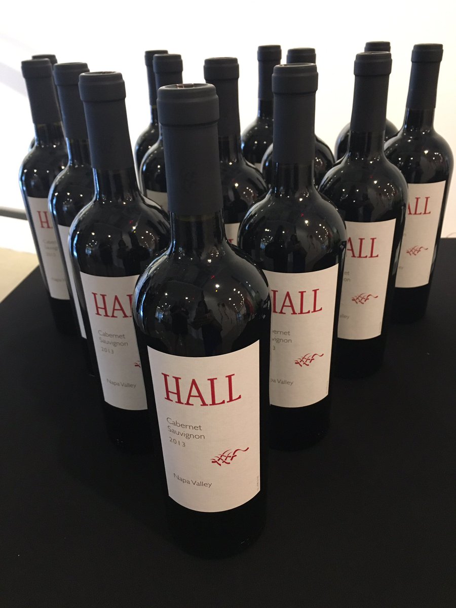 dallaswinechick's tweet photo. A Perfect Score by Craig and Kathyrn Hall from @HALLWines debuts today. We celebrated in Dallas. https://t.co/tqjGSvR4e6