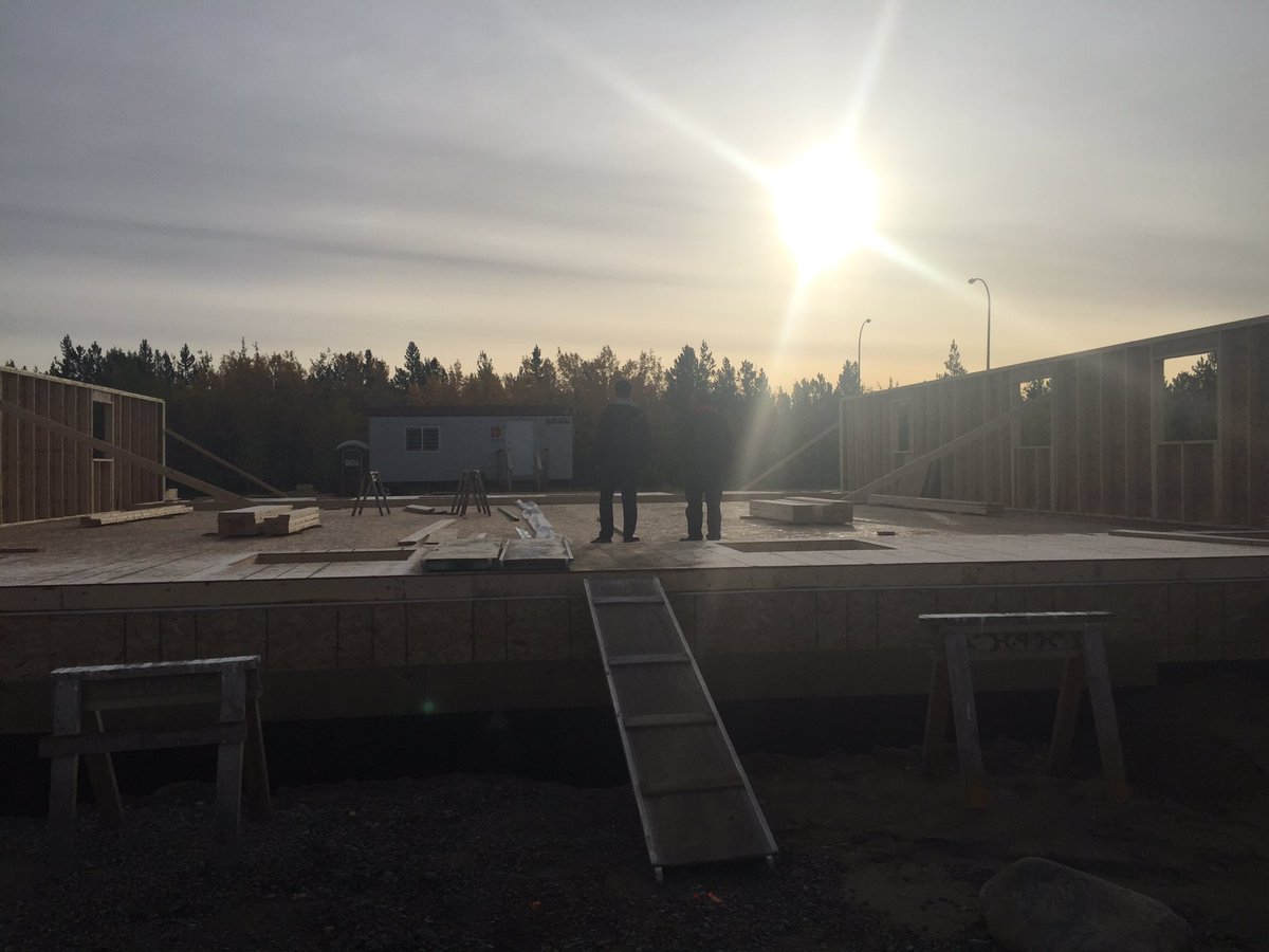 The 'before' photo <a href="/HabitatCanada/">Habitat for Humanity</a> @HabitatGV