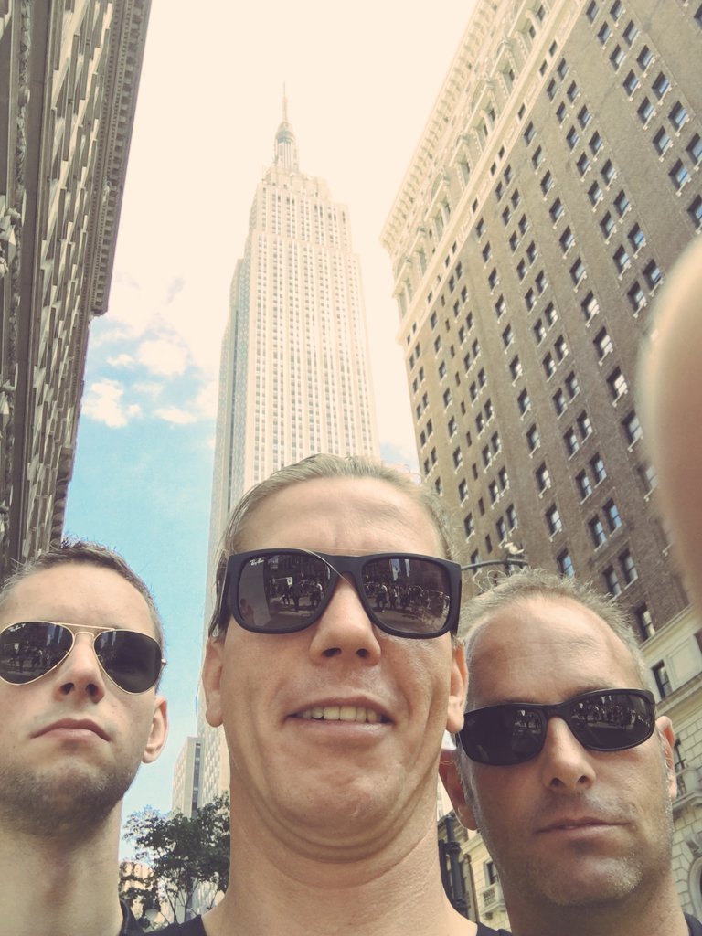 Kirby886's tweet photo. Day one in Big Apple. Hell of a town. #CaptainInAmerica https://t.co/kTyywm2Dij