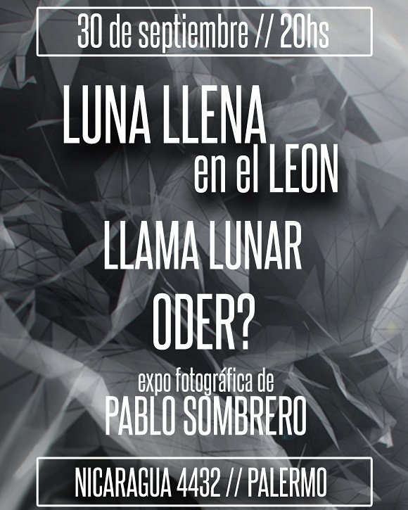 A fin de mes saldremos de nuestros refugios para tocar unas canciones en León León. Esperamos verlos.