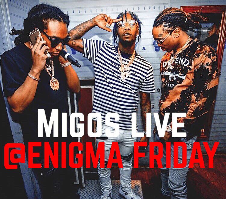 CertifiedDream's tweet photo. #BETweekendKickOff FRIDAY NIGHT We At #EnigmaLounge Hosted By @iAmCertifiedDream & @MIGOS WILL BE LIVE https://t.co/cSTRWsDICz