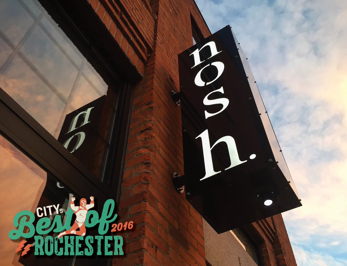 noshroc's tweet photo. #Finally, a #Vote Worth Placing. Vote Nosh for @roccitynews Best of #Rochester. Vote Here: https://t.co/2dXsGuDNQw https://t.co/wH5SODuZxr