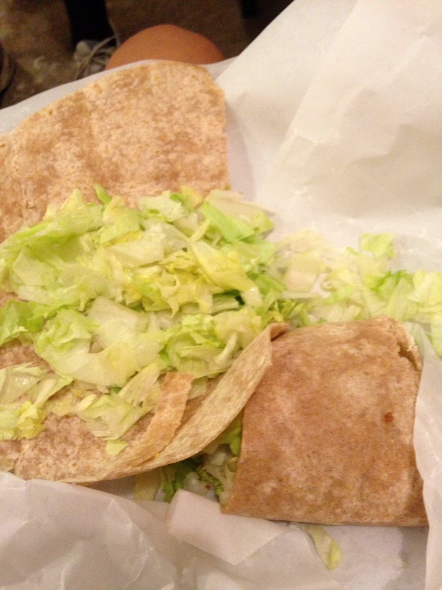 trev524's tweet image. Solid chicken Caesar wrap Marc's 👌 #wtfisthisshit