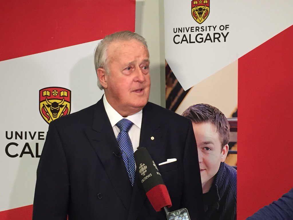CBCmonty's tweet photo. Brian Mulroney says the PM is the only person that can get a comprehensive pipeline strategy going. https://t.co/zdzRFaSZl6