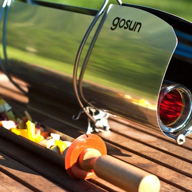 Portable solar powered BBQ grill! 
#grill #bbq #gadgets