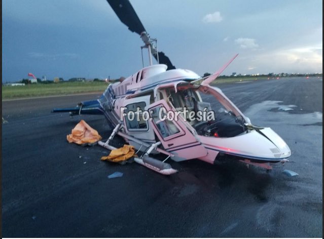 #Guayana #13S La aeronave estaba en período de prueba. Esta tarde volvió a presentar una falla y se precipitó