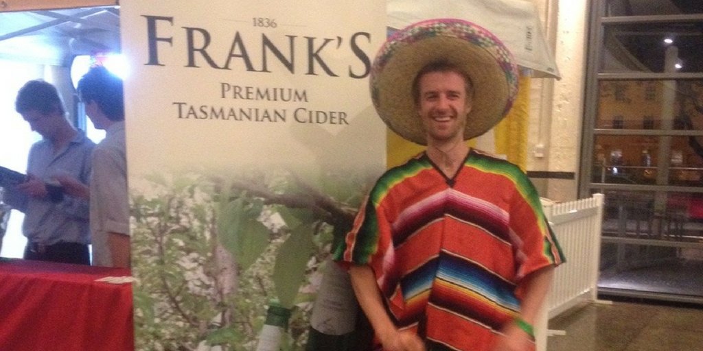 When nobody's watching, <a href="/FranksCider/">Frank's Cider</a> drink their cider spiked with vodka. #ciderfest