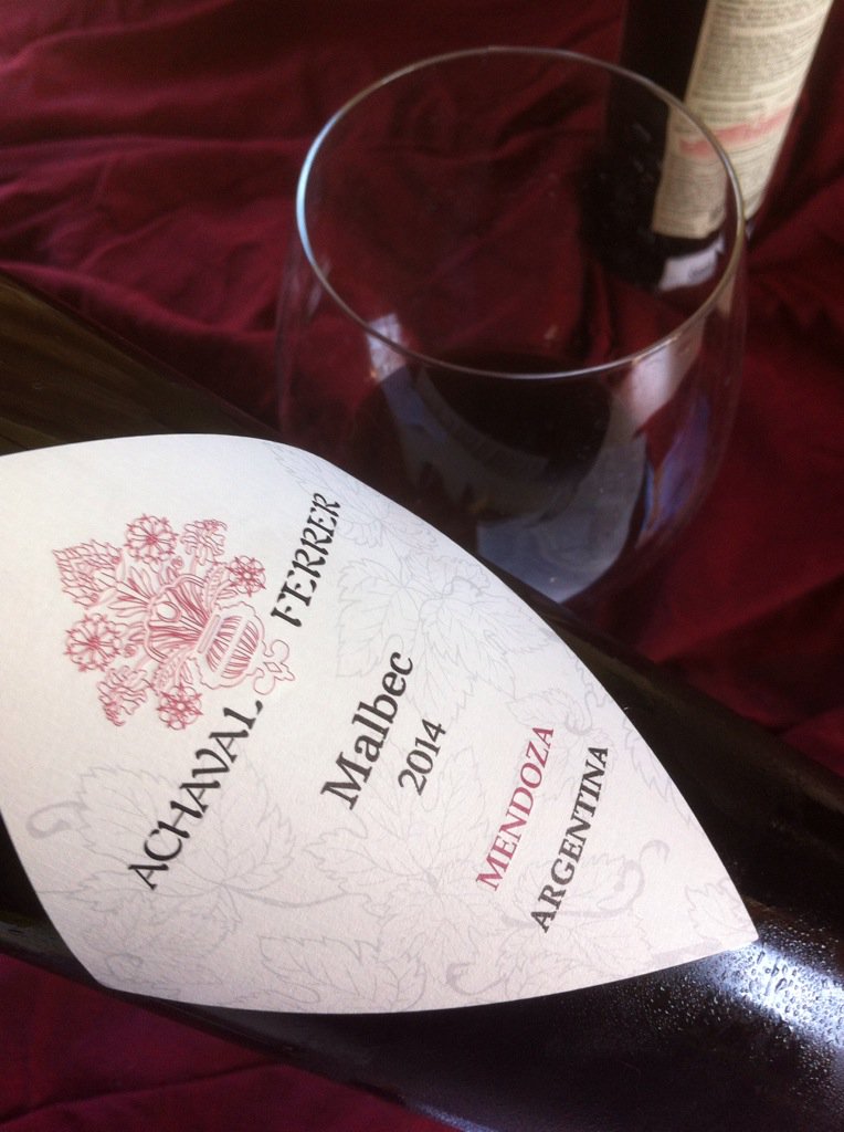 Love this wild musky earthy rich dark #Malbec #wine from @AchavalFerrerUS #winestudio #ManyMoodsofMalbec