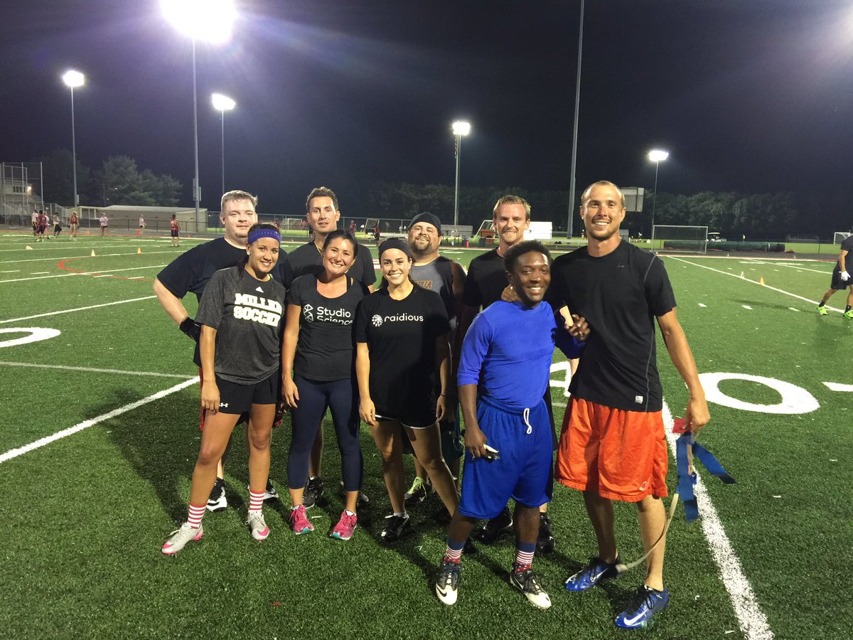 kylesahagun's tweet photo. IWNL runs away with this one; they win big 76-12 over Getting lucky at the Hilton @ccasportsindy #alwaysgofor2 https://t.co/yvvvY4qNW5