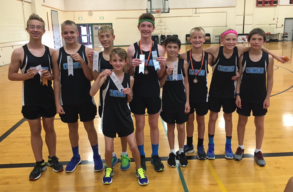 puckett_cascade's tweet photo. MS CC Boys finished 3rd at BG Invite.
@AthleticsatCMS 
#ownthefinishline #RollCadets https://t.co/DmSH28vWNA