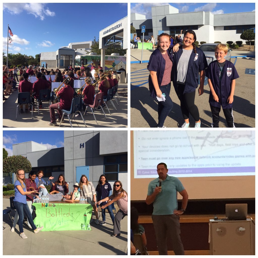 Christina92056's tweet photo. @mlklionpride @KingLionsASB B2SN showcasing MLK's programs like #NJHS #ASB #MLKBAND #Internetsafety Thanks Jon M! https://t.co/NT3mO8C91C