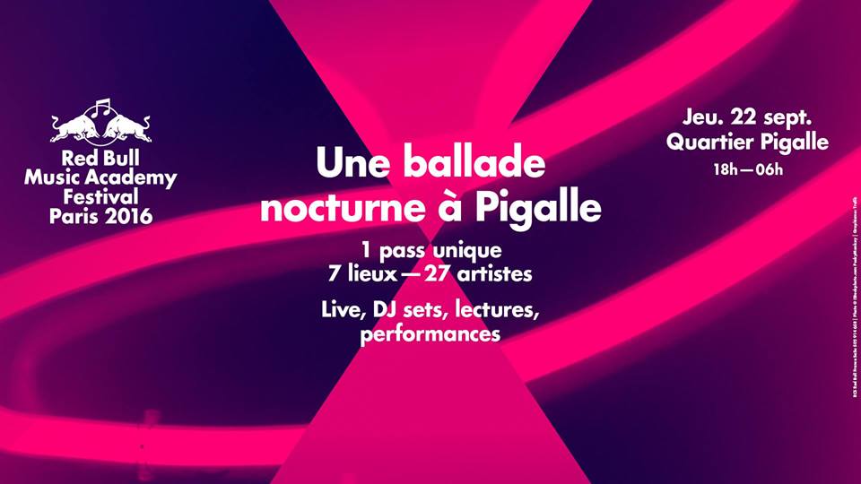 LaBrousseRecs's tweet photo. Festival @RBMA "Une Ballade Nocturne À Paris" le 22/09 @ #Titan
➩ https://t.co/2bB3uAutAt
➩ https://t.co/86SWbeJ3aQ https://t.co/jgfsZJJpJB