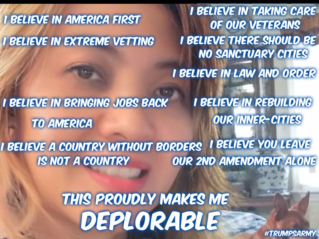 ANA4PEACE2016's tweet photo. #WeLuvYou @realDonaldTrump #YouWillBTheNextPOTUS #PlsPutGod1st #GodWillGuideUsAll #GoodPeopleWillSucceed #TrumpsArmy https://t.co/muuLzHS9ME