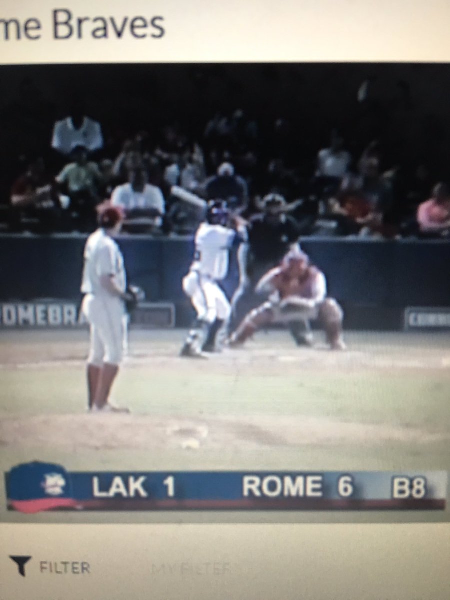 LibbySimonds's tweet image. When you can't be at the game, you log in to your boss's milb tv acct to watch it. Go. Freakin. Braves. #thisteamtho