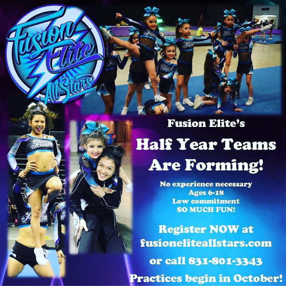 _bayareababy_'s tweet photo. Half year teams forming now! Call for info or just get registered - they will love it! 👯🎀👯🎀👯 @FusionEliteAS https://t.co/K4lryc3g3w