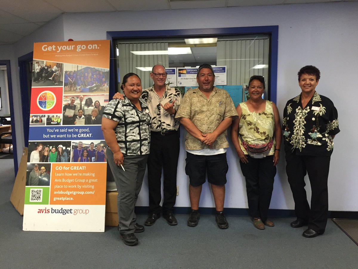 ABG_HR's tweet photo. Maui - OGG also participated in #AlohaMonday during the #ABGFunWeek!!! @nicob03 @LuedtkeMike @GoAvisBudget https://t.co/KoKKvIOB0e