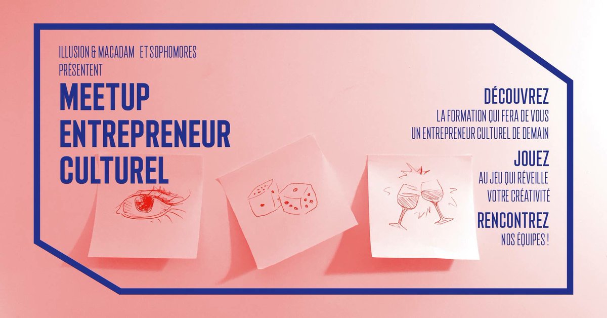 #Numérique réunion d'infos sur #formation d'#entrepreneur culturel le 20/09 > goo.gl/B68zlH #Montpellier