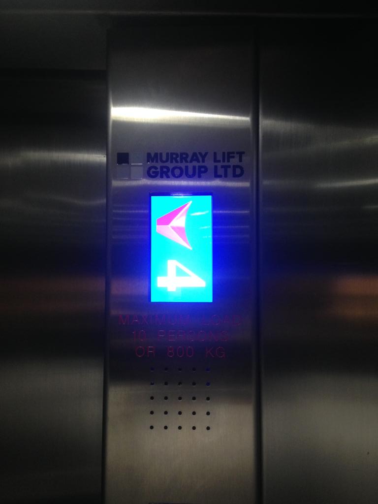 phil_proc's tweet photo. New lift in the office thinks it can go sideways #liftfail #willywonka @MurrayLifts https://t.co/GcbRzGNLfp