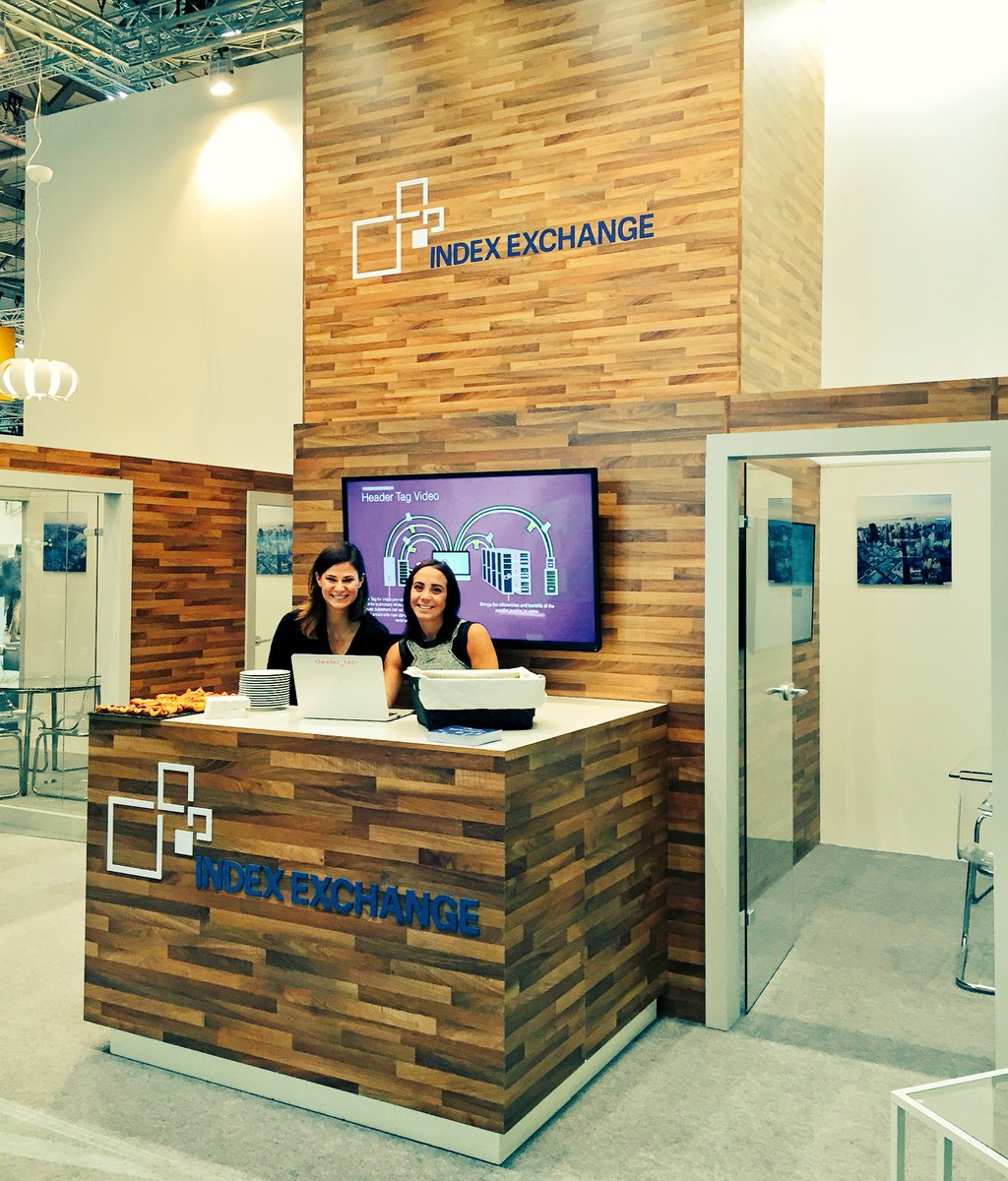 agardner___'s tweet photo. So proud of our brilliant marketing team for making us look so good!! @IndexExchange #dmexco2016 https://t.co/Gog4eVbjZ8