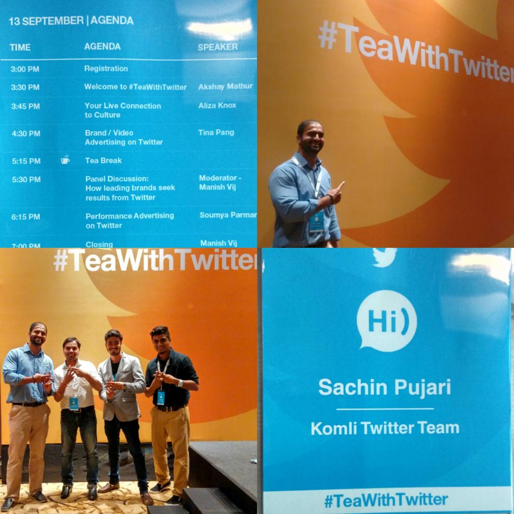 10sachin's tweet photo. #TeaWithTwitter #latepost https://t.co/w7iKsFrzcZ