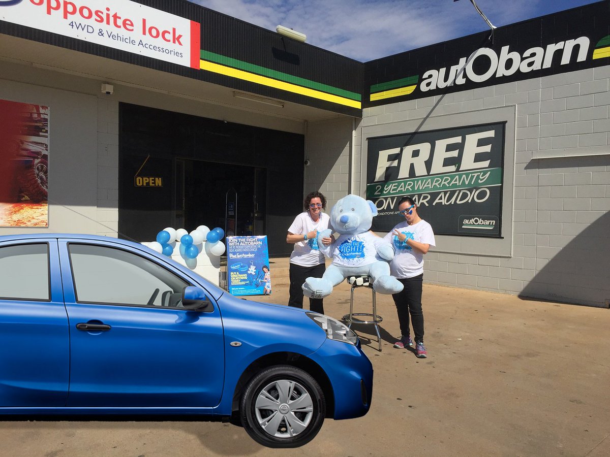 Autobarn Mt Isa go blue! Win the new Nissan Micra valued at over $19,000. Pop into the Autobarn Mt Isa store today!