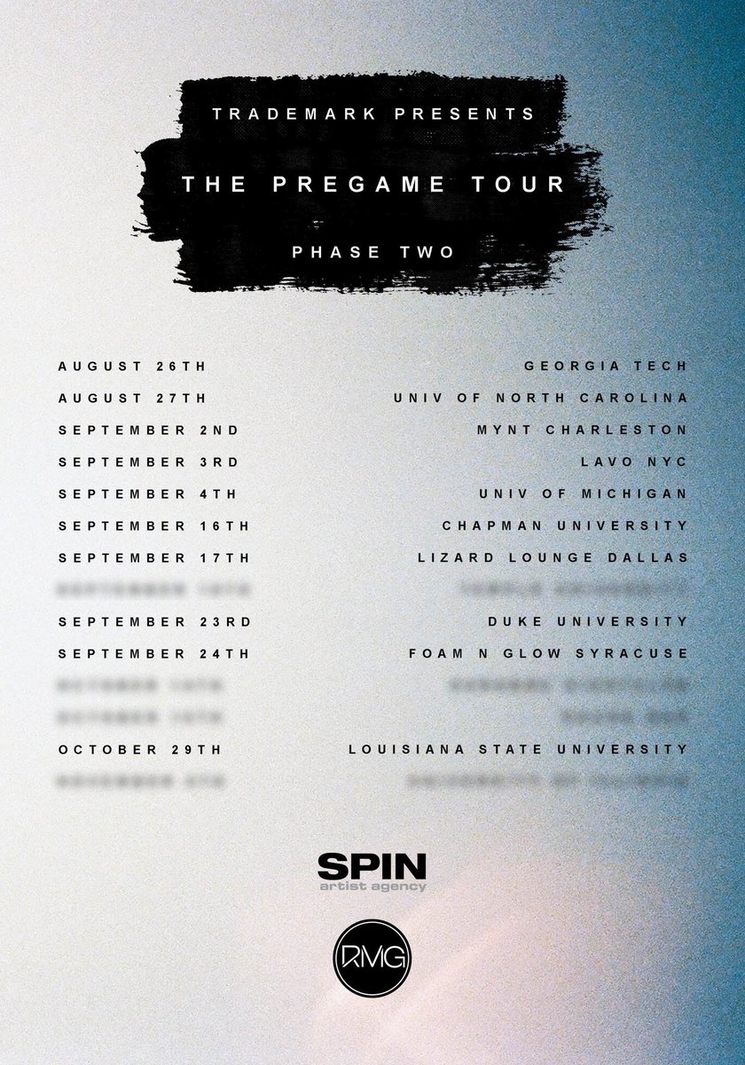 AfterDarkDallas's tweet photo. Dallas! Ready for the #PreGameTour bc we are!! Bring your college ID for free entry this Saturday @Lizard__Lounge!!! https://t.co/QO53awBe5Y