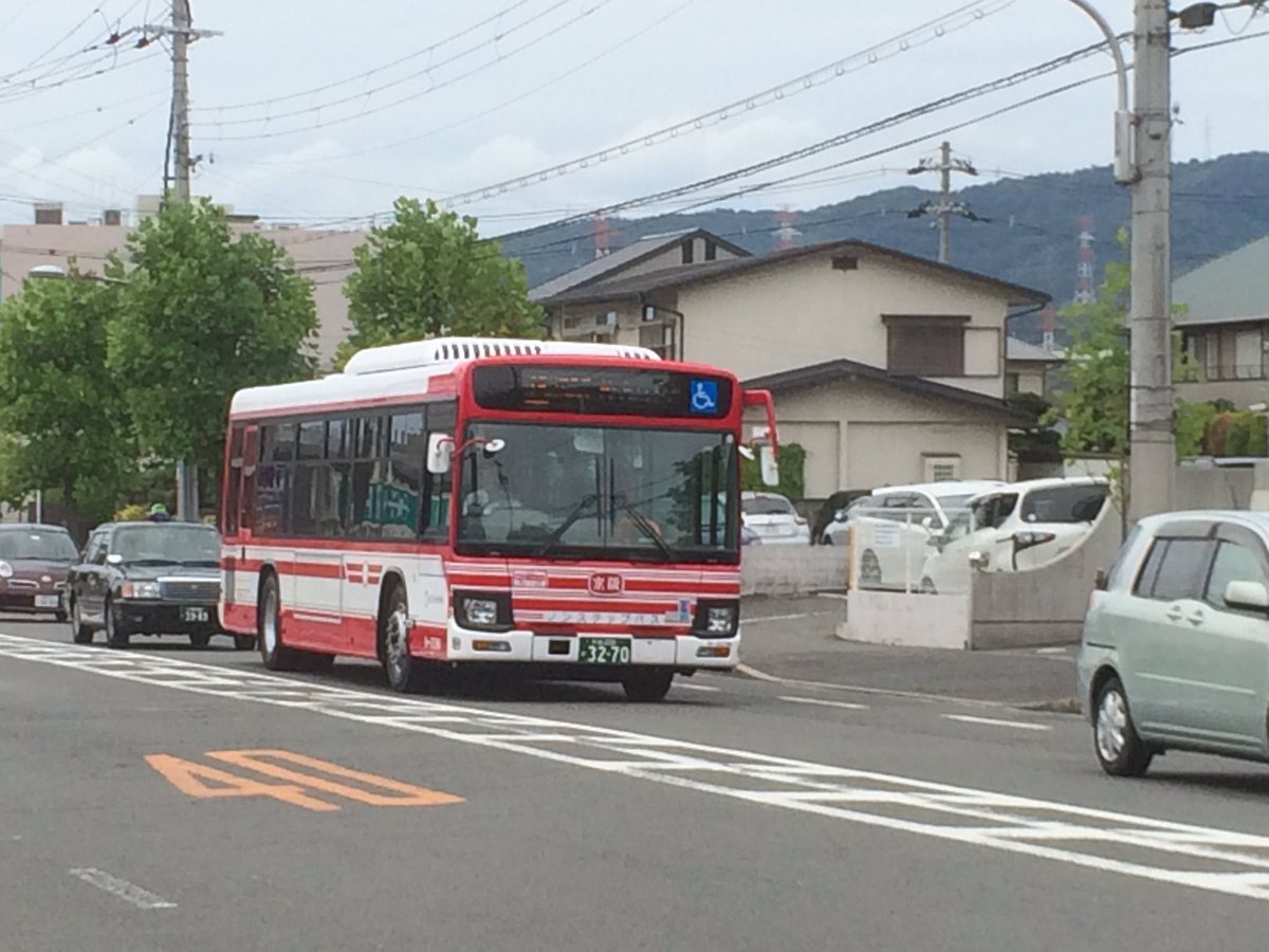 つばきち En Twitter 男山にkv290の新車 N 3296 京都0か3270 京阪バス