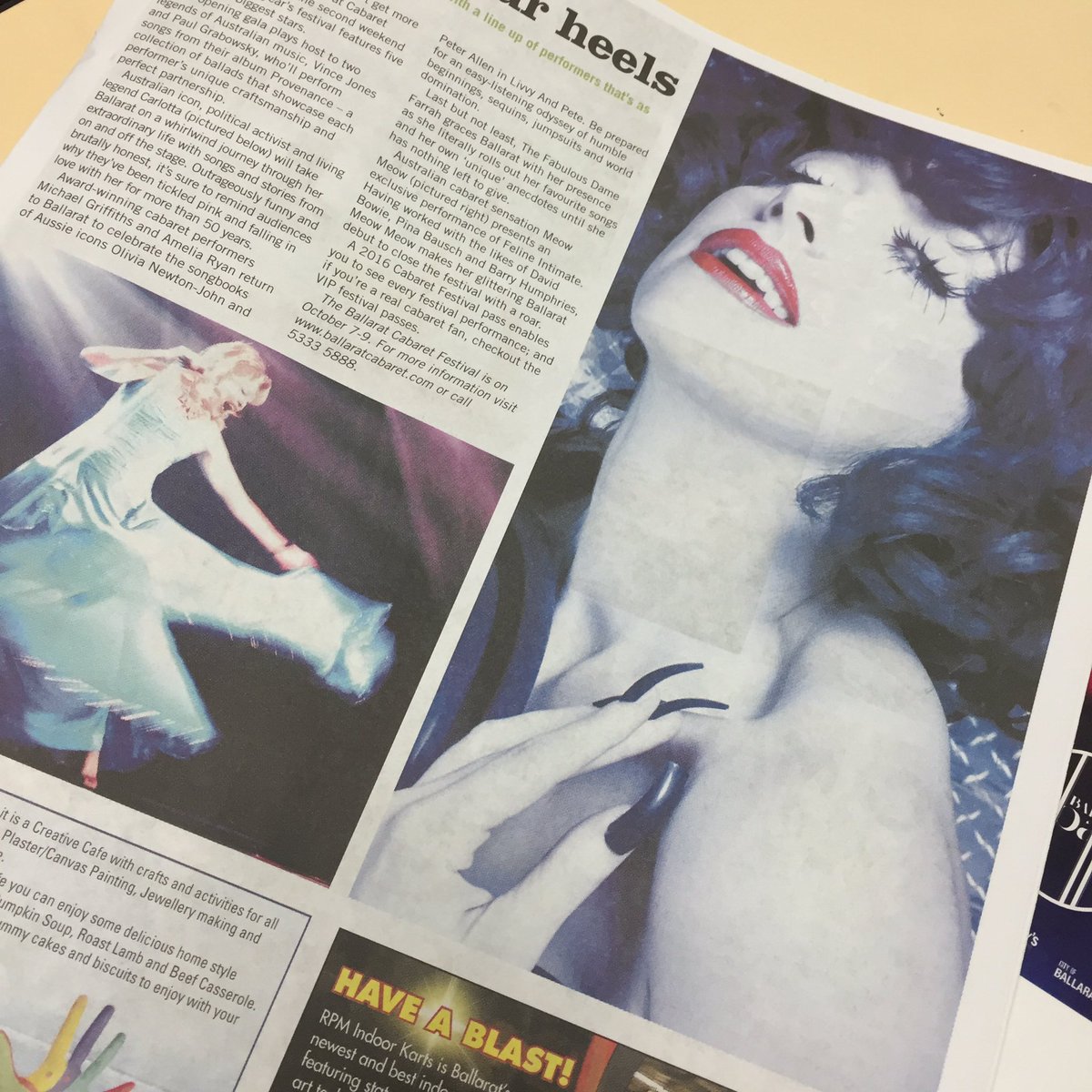 The coverage begins. #ballarat  <a href="/MeowTopia/">Meow Meow</a> pic <a href="/karlgiant/">karl giant</a>  #carlotta <a href="/griffiths_micky/">Micky Griffiths</a> <a href="/AmeliaERyan/">Amelia Ryan</a> <a href="/vincejones/">vincejones</a>