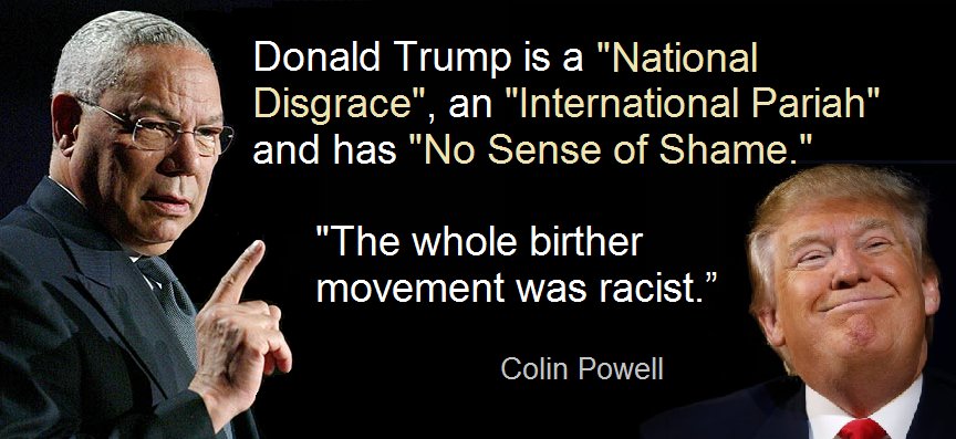 "National Disgrace" - One of the most repected Republican unloads on Donald Trump.