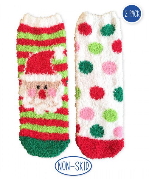 JefferiesSocks's tweet photo. New Santa &amp; Dot Slipper Sock 2 PK https://t.co/3vA8eGamqY # #jefferiessocks https://t.co/sVHlDifxRC
