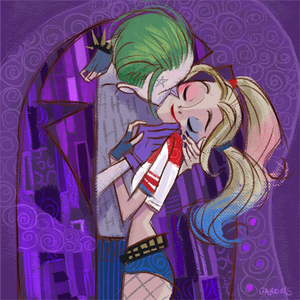 The Chaos Clan On Twitter The Kiss Joker And Harley