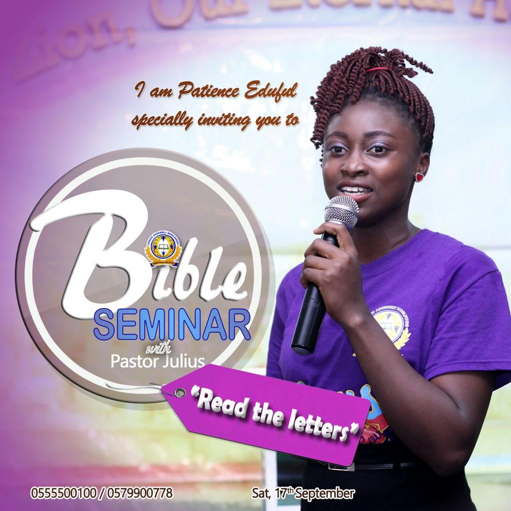 christassemblyw's tweet photo. 3 DAYS TO GO. Save the date and see you at Earlbeam #9am #Bibleseminar https://t.co/5QahfZco4B