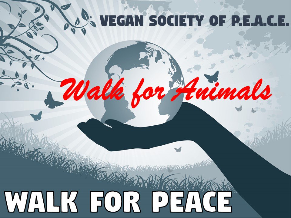 VEGsocietyPEACE's tweet photo. @So_Delicious #WorldsShortestGrant would help our 1st "Walk for Animals, WALK FOR PEACE" 5K in Oct! #140difference https://t.co/uTUc3WA5IH