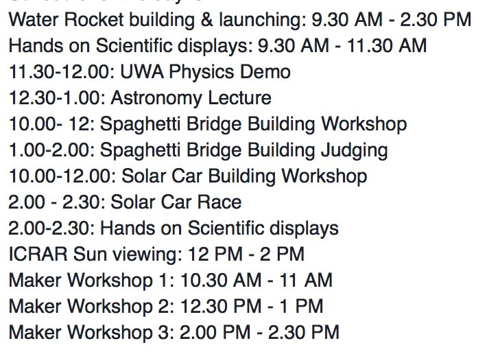 STEMFestAus's tweet image. @STEMFestAus is being hosted by @Fountain_Perth tomorrow for school students. Everyone is welcome.