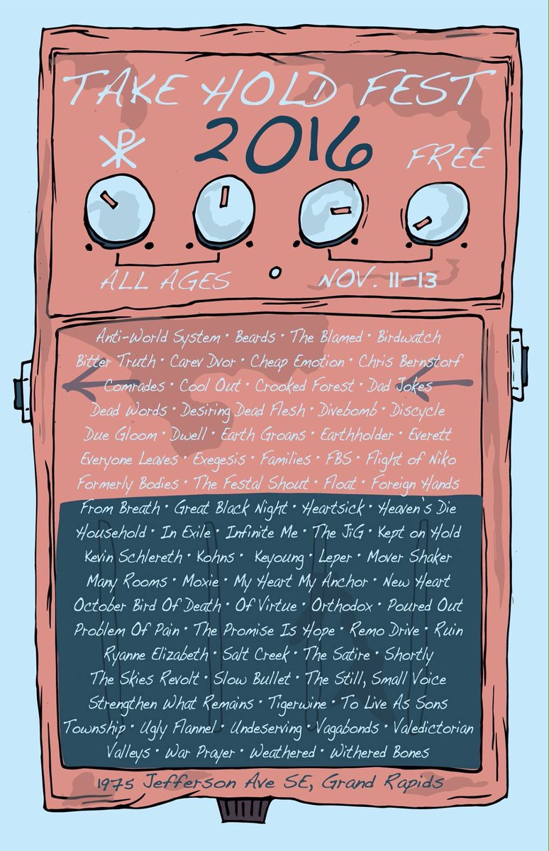 undeservingband's tweet photo. We are playing #takeholdfest with a lot of great bands and friends this year. https://t.co/9QFm2obf5r