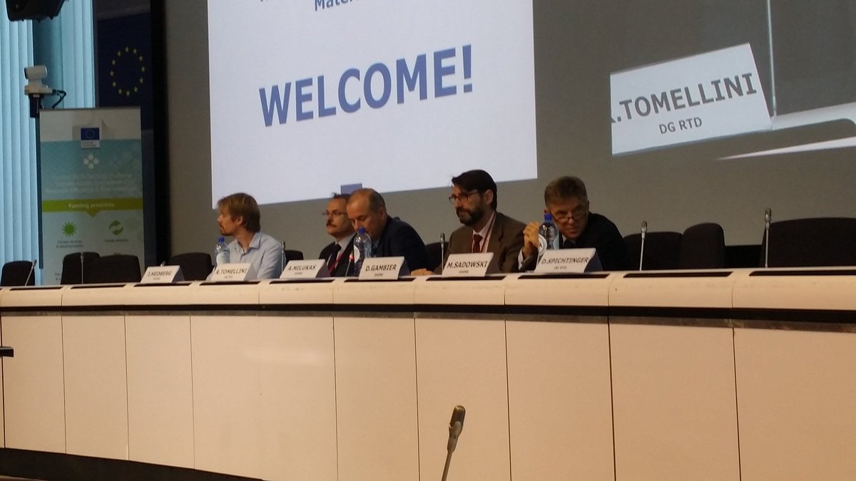 GFRoche's tweet photo. SC5 2017 infoday today in Brussels https://t.co/6ACSwZGk1s