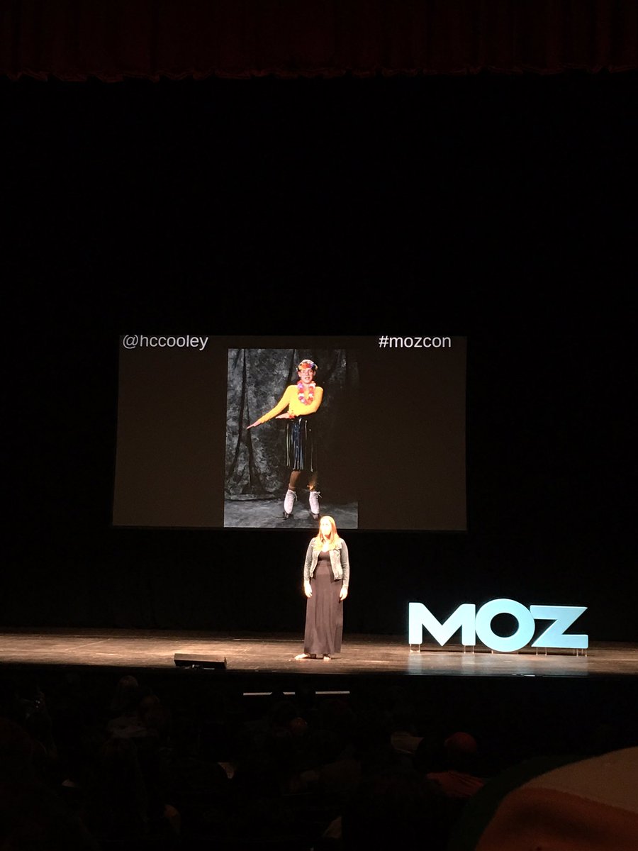 This absolutely spoke to my inner 6th grader! #embraceyourawkward #MozCon