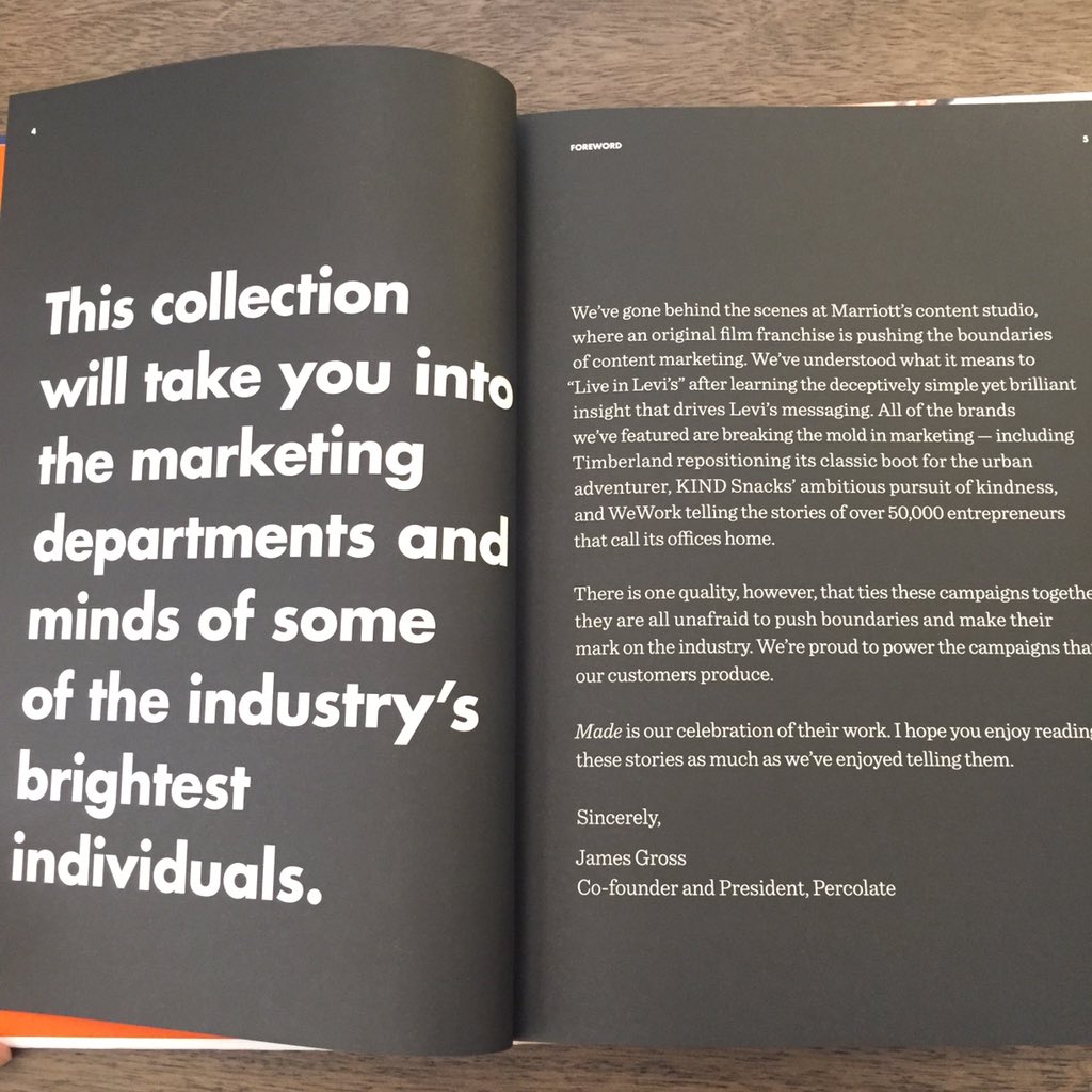 MihikaBarua's tweet photo. Super proud to see this project come to life @percolate. We're keeping print alive and well #MadeWithPercolate https://t.co/2CpKu1KEaZ