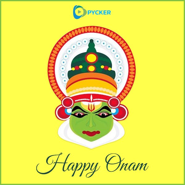 PyckerMollywood's tweet image. #Pycker Wishes You all Happy #Onam