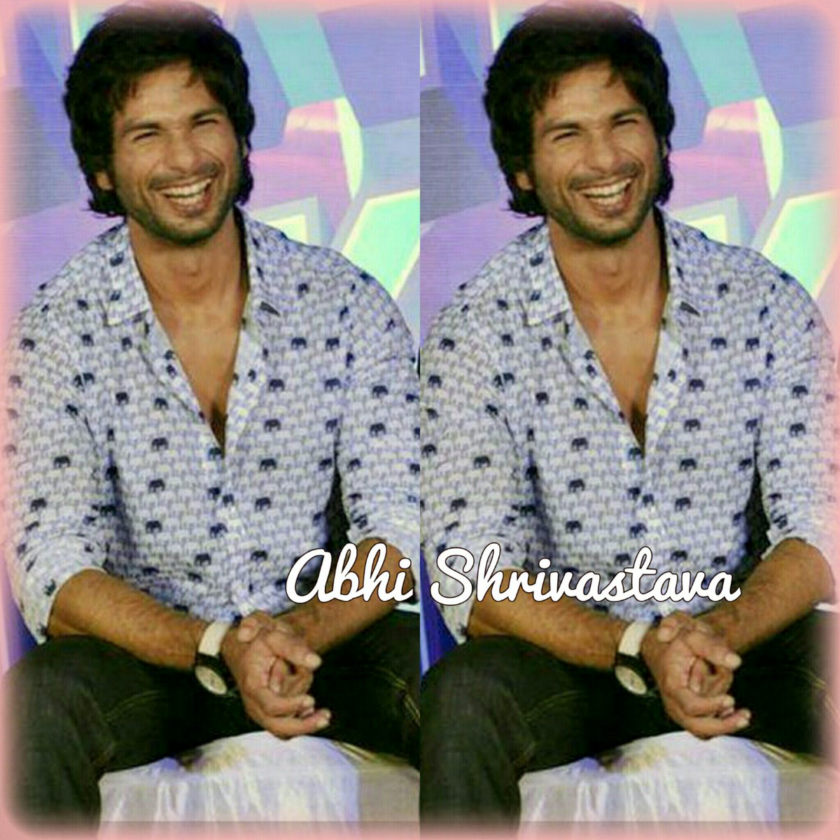 Abhishrivastav9's tweet photo. HIis Smile Is A Blessing #Shahidkapoor!!!✨✨❤❤
Good Morning #ShahidKapoor  &amp; #Shanatics ✨ Have A Blissful Day 🌟♥♥✨✨ https://t.co/kg1J1L67mI